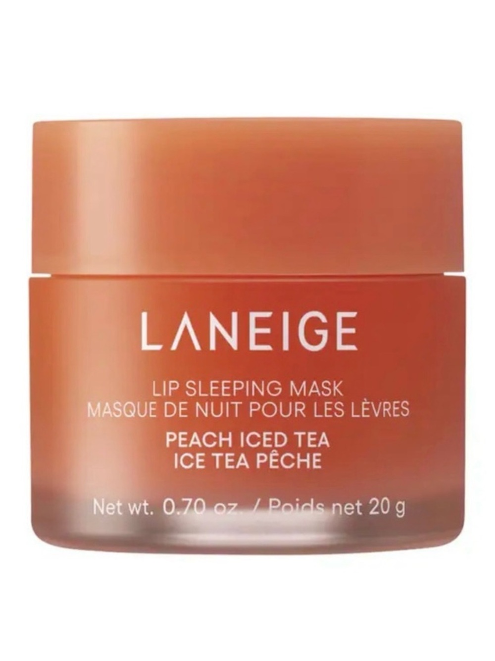 LANEIGE Peach Iced Tea Lip Sleeping Mask .7oz